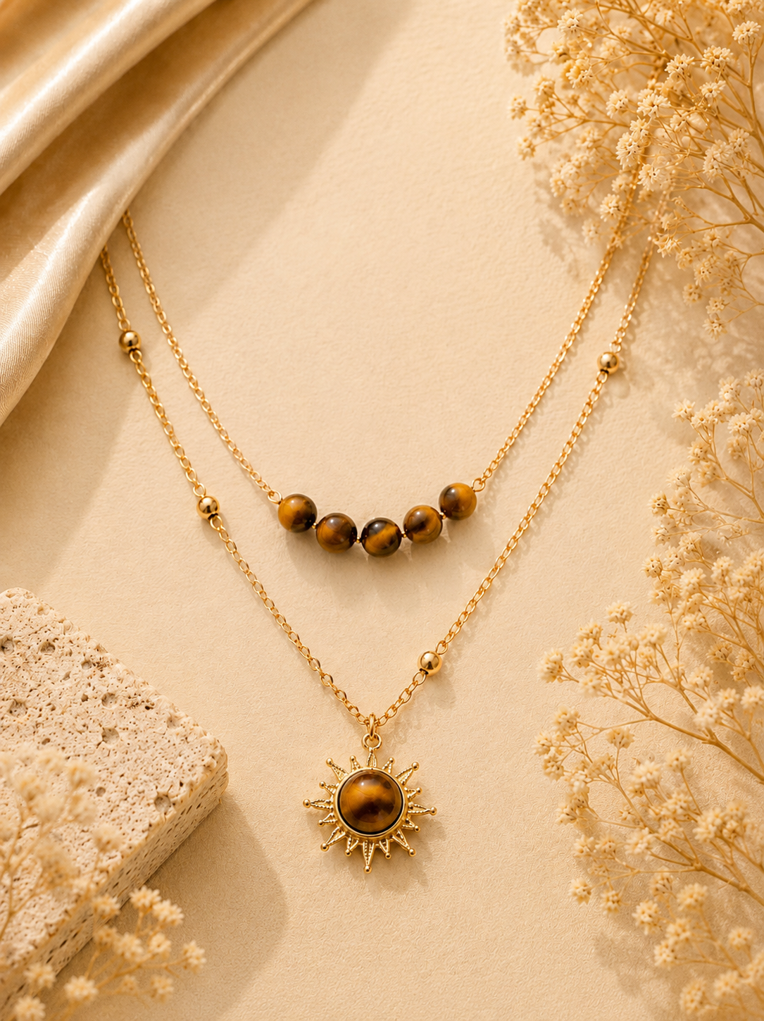 Collier « Œil de tigre »